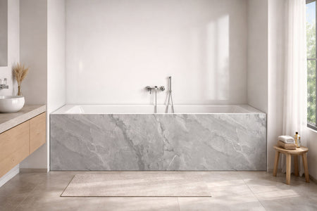 Badewannenverkleidung Marmoroptik