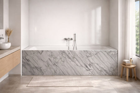 Badewannenverkleidung Marmoroptik