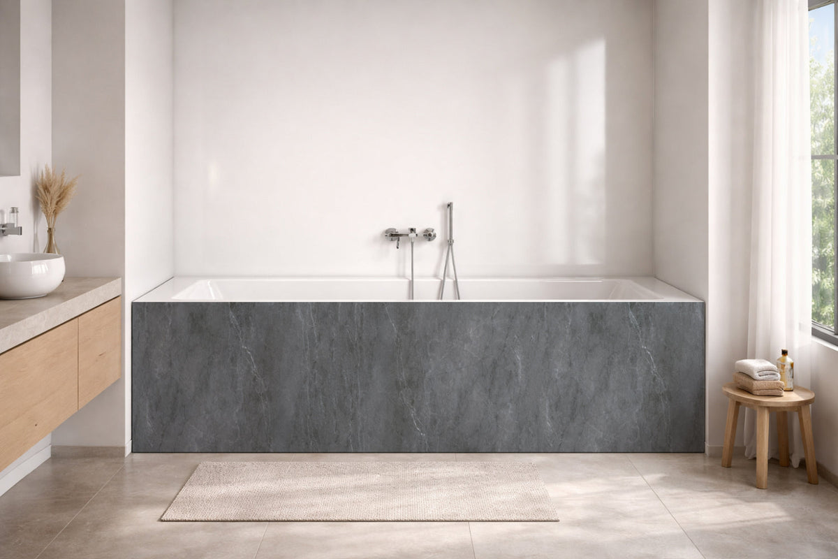 Badewannenverkleidung Marmoroptik