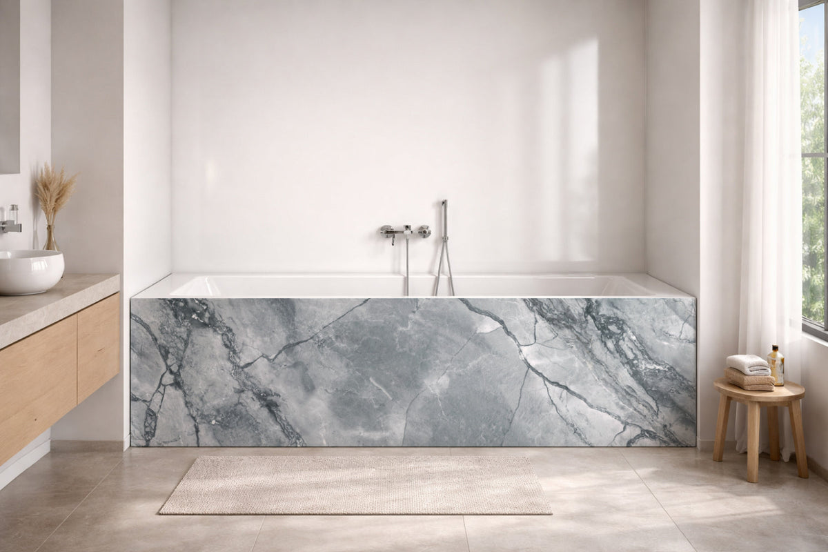 Badewannenverkleidung Marmoroptik
