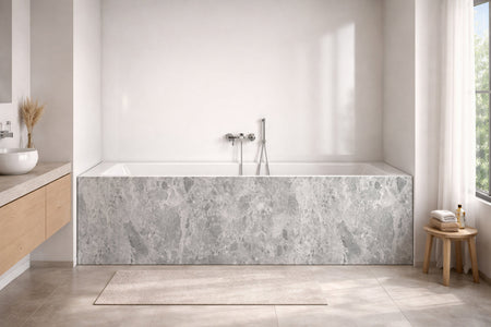 Badewannenverkleidung Marmoroptik