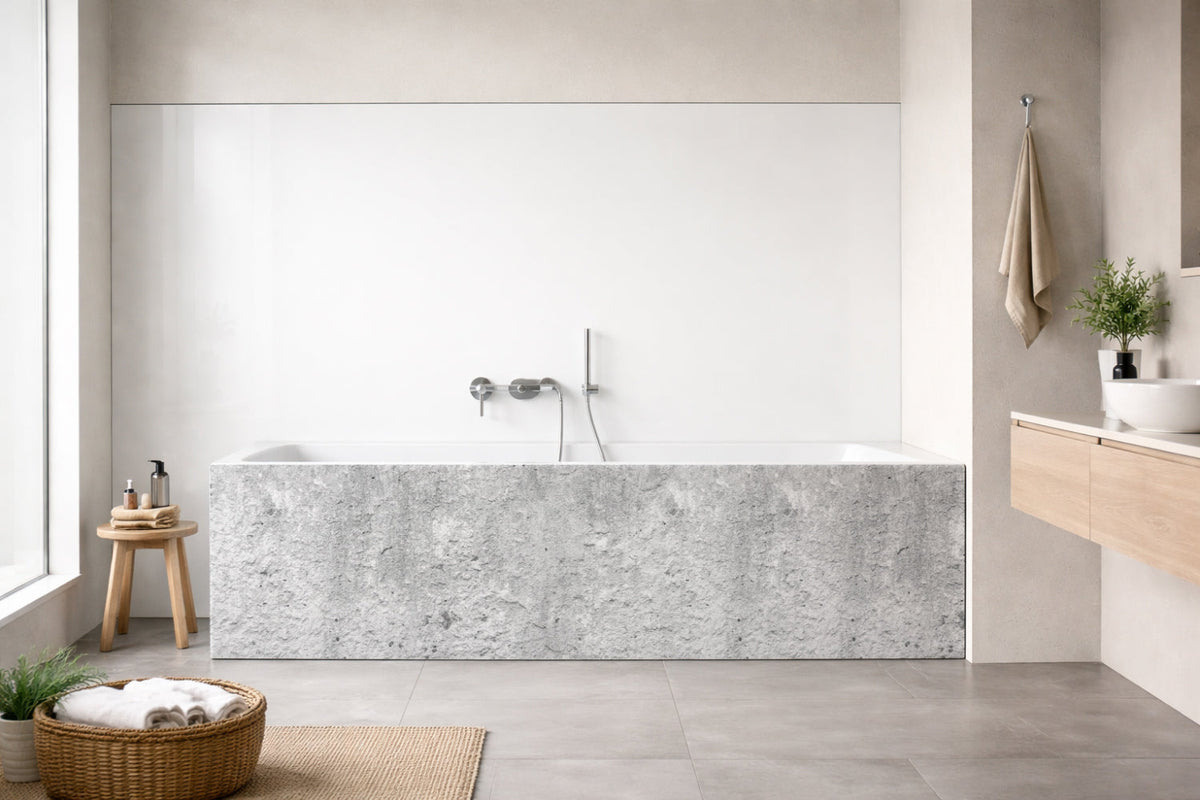 Badewannenverkleidung Betonoptik