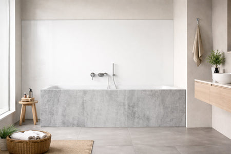 Badewannenverkleidung Betonoptik