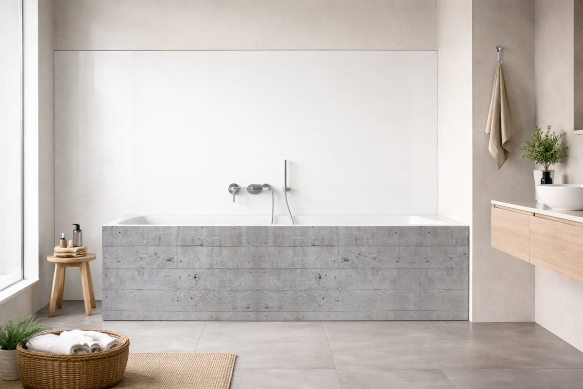 Badewannenverkleidung Betonoptik