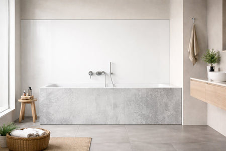 Badewannenverkleidung Betonoptik