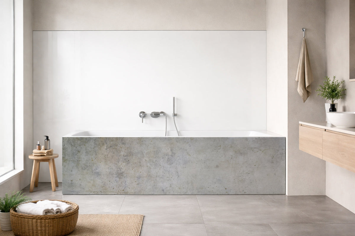 Badewannenverkleidung Betonoptik