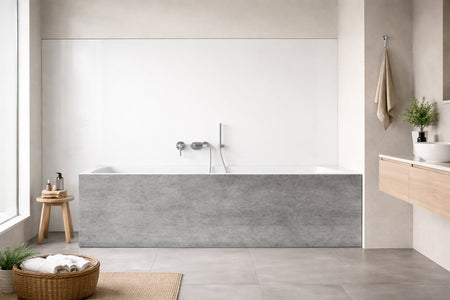 Badewannenverkleidung Betonoptik