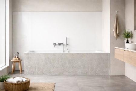 Badewannenverkleidung Betonoptik