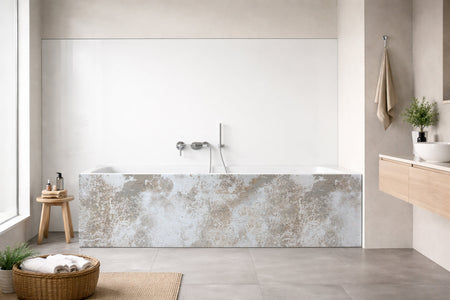 Badewannenverkleidung Betonoptik
