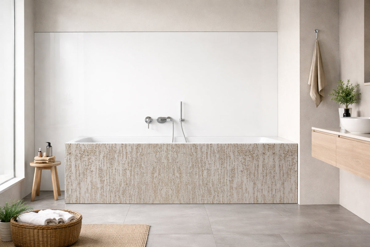 Badewannenverkleidung Betonoptik