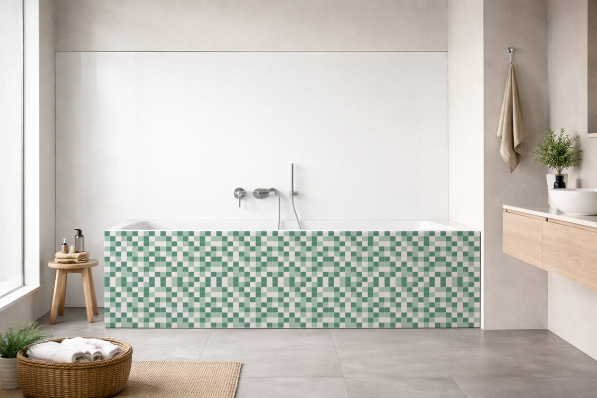 Badewannenverkleidung Fliesenoptik