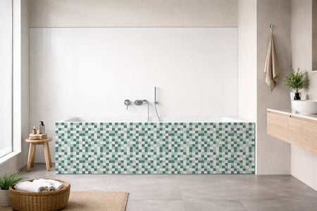 Badewannenverkleidung Fliesenoptik