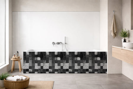 Badewannenverkleidung Fliesenoptik