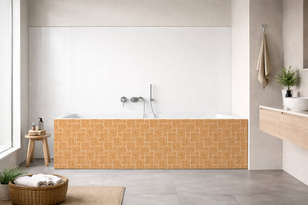 Badewannenverkleidung Fliesenoptik