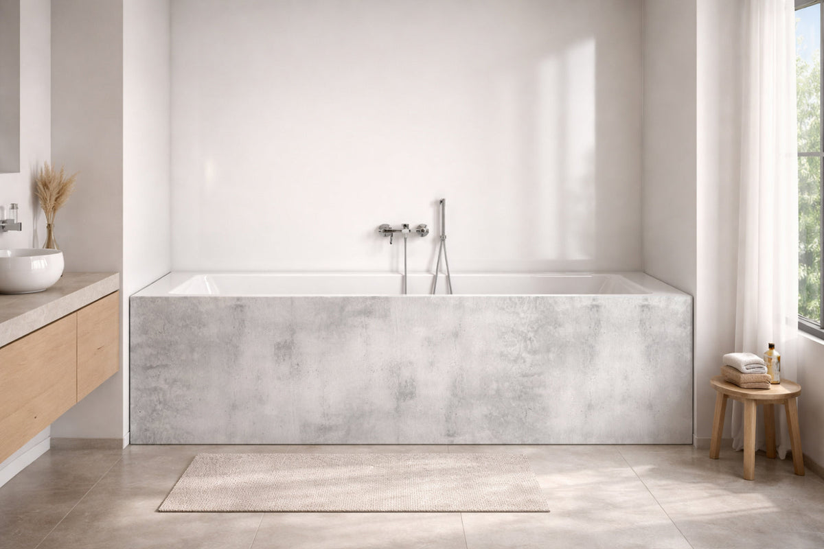 Badewannenverkleidung Betonoptik