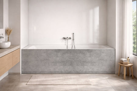 Badewannenverkleidung Betonoptik