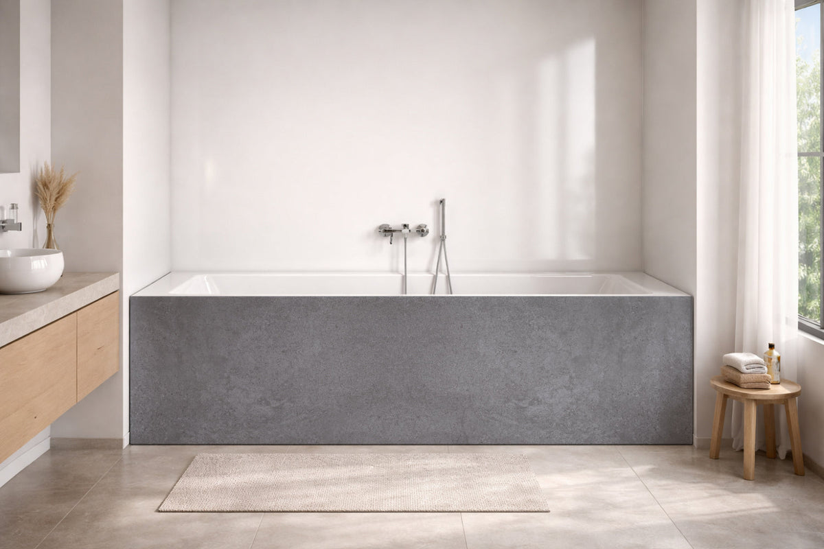 Badewannenverkleidung Betonoptik
