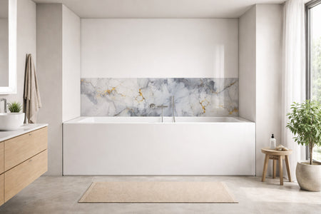 Badewannenverkleidung Marmoroptik