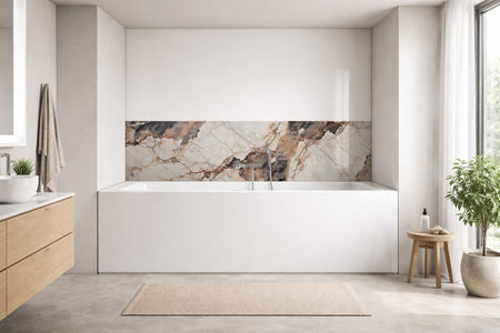 Badewannenverkleidung Marmoroptik
