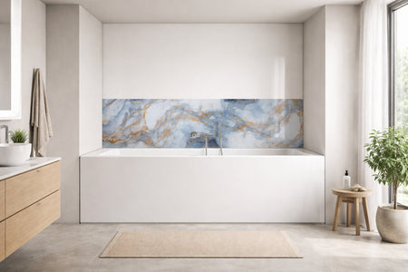 Badewannenverkleidung Marmoroptik