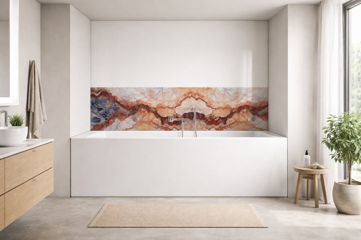Badewannenverkleidung Marmoroptik