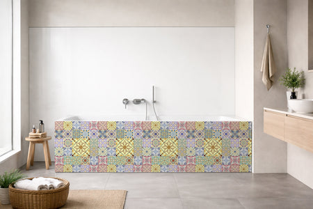 Badewannenverkleidung Patchwork