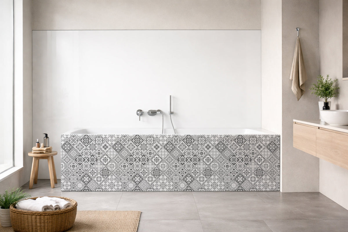 Badewannenverkleidung Patchwork