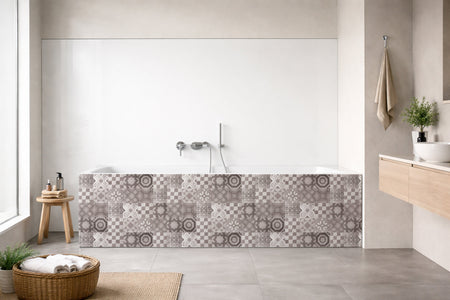 Badewannenverkleidung Patchwork