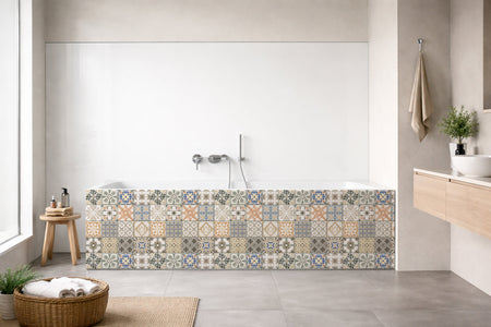 Badewannenverkleidung Patchwork