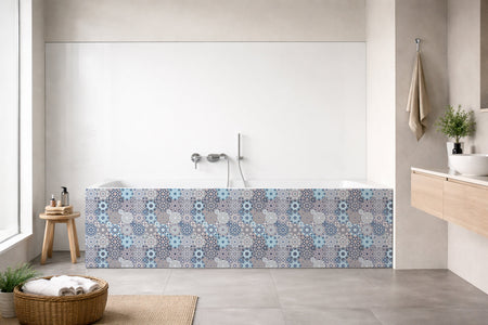 Badewannenverkleidung Patchwork