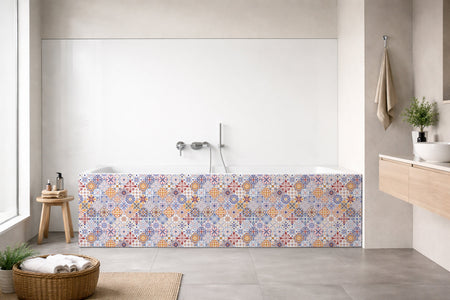 Badewannenverkleidung Patchwork