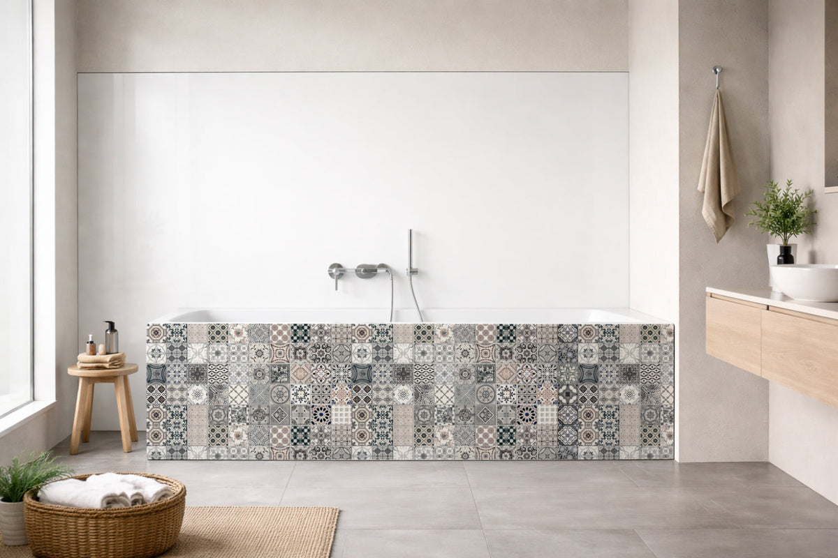 Badewannenverkleidung Patchwork
