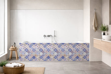 Badewannenverkleidung Patchwork
