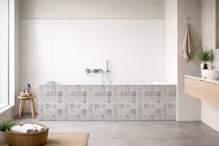 Badewannenverkleidung Patchwork