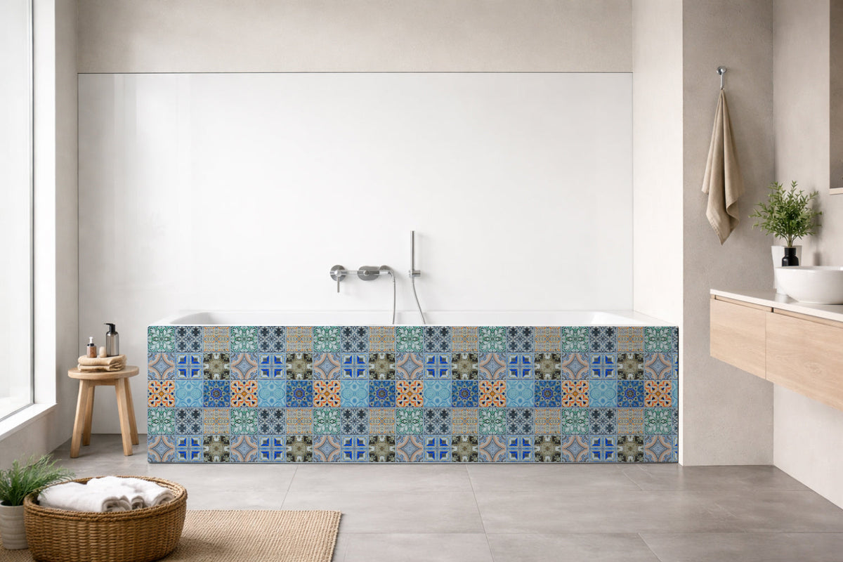 Badewannenverkleidung Patchwork