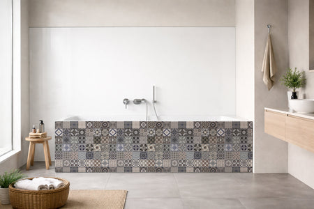 Badewannenverkleidung Patchwork