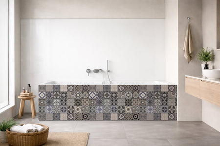 Badewannenverkleidung Patchwork