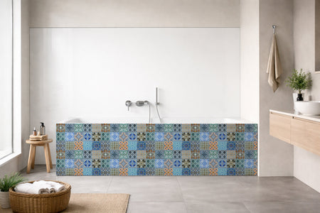 Badewannenverkleidung Patchwork