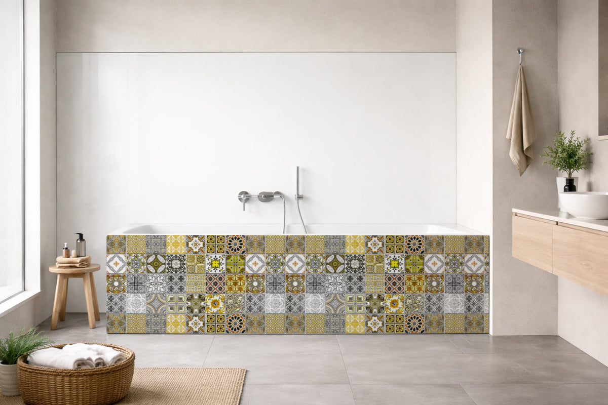 Badewannenverkleidung Patchwork