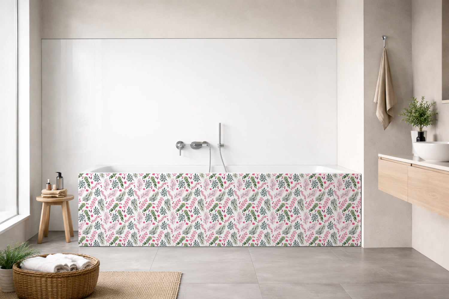 Badewannenverkleidung Patchwork
