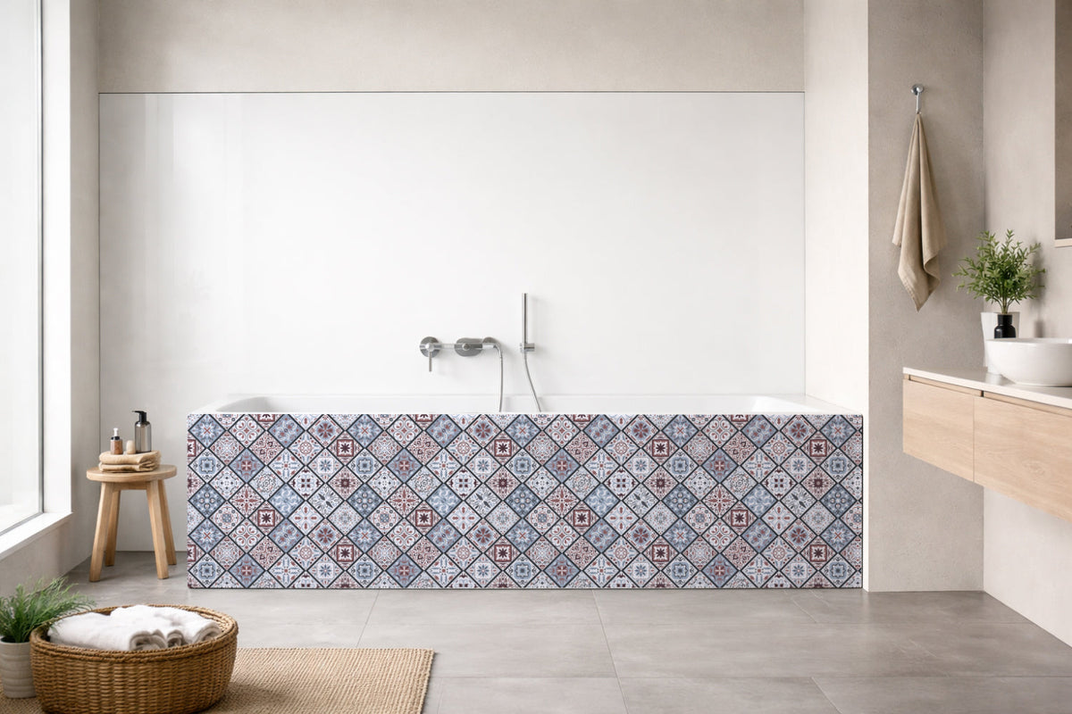 Badewannenverkleidung Patchwork
