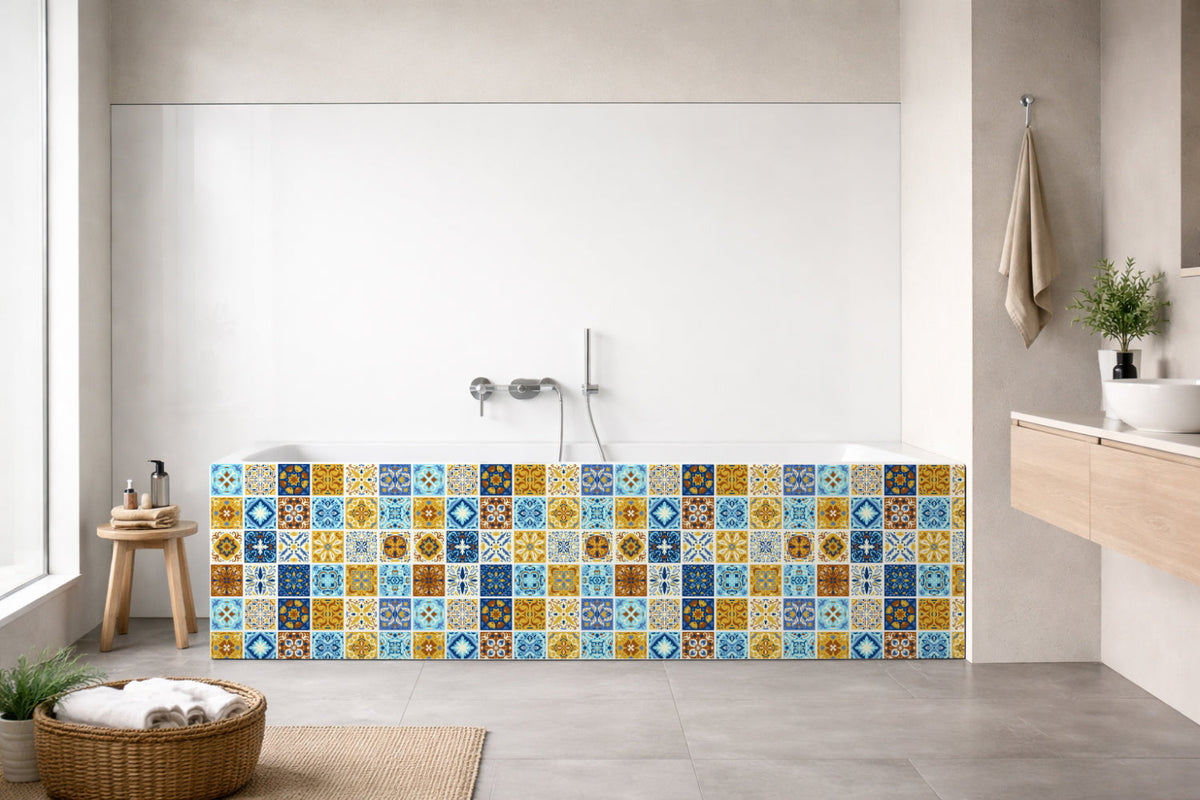 Badewannenverkleidung Patchwork