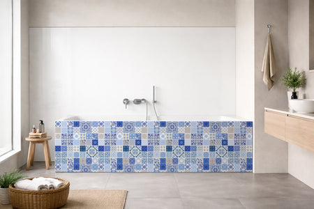 Badewannenverkleidung Patchwork