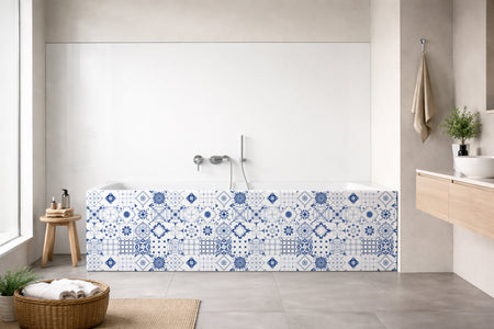 Badewannenverkleidung Patchwork