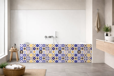 Badewannenverkleidung Patchwork