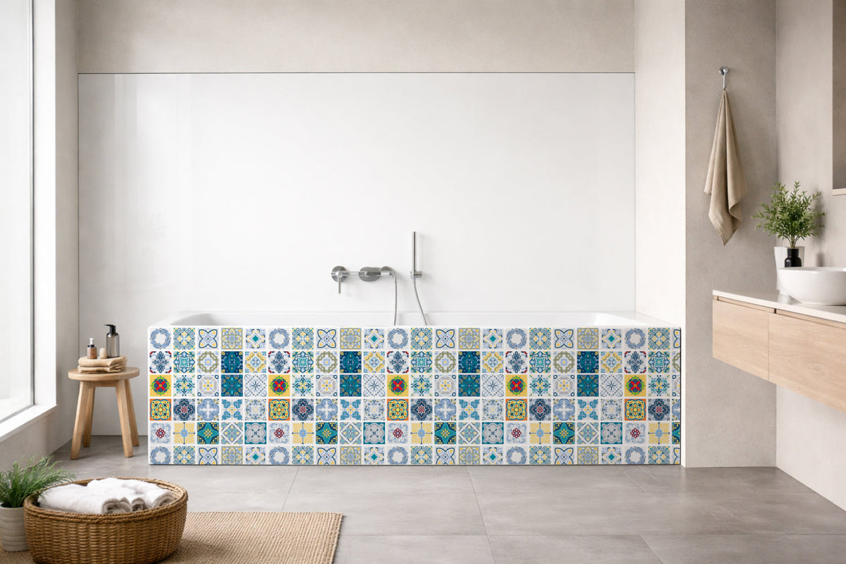 Badewannenverkleidung Patchwork