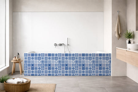 Badewannenverkleidung Patchwork