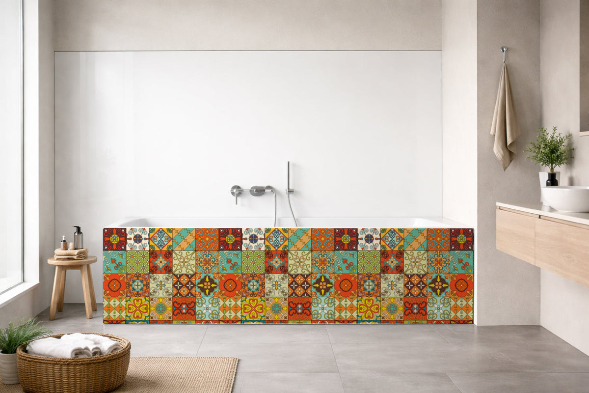 Badewannenverkleidung Patchwork