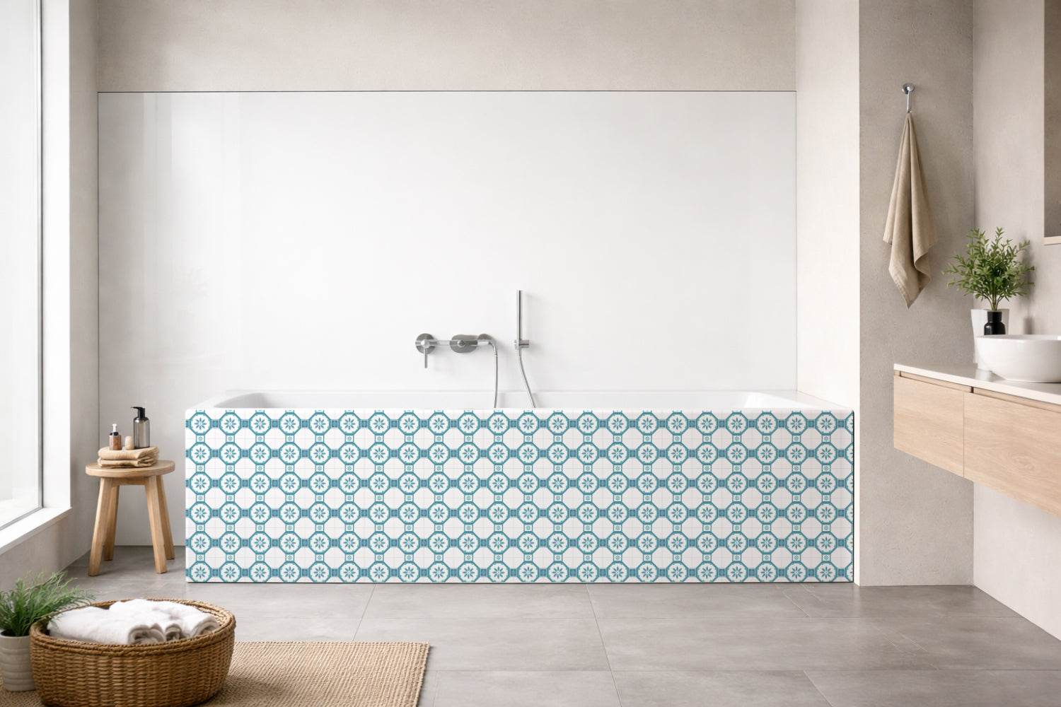 Badewannenverkleidung Patchwork