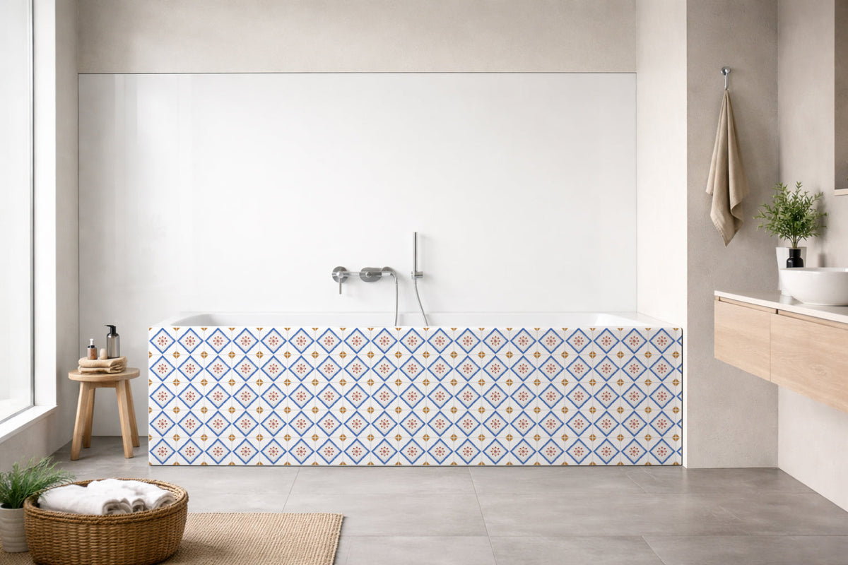 Badewannenverkleidung Patchwork